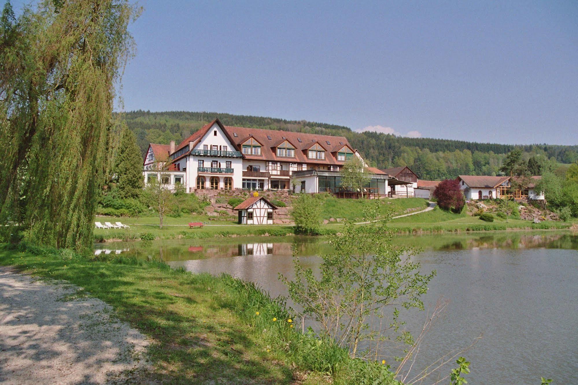 Seehotel Gut Dürnhof Rieneck Exterior foto